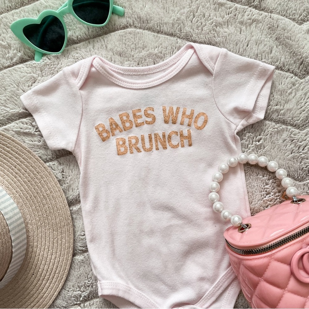 KIDS: Babes Who Brunch Onesie